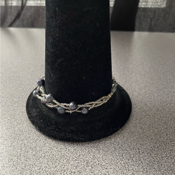 Silver & Blue Bracelet - Picture 4 of 7